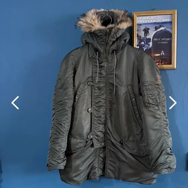 [BUNJANG] 1963 USAF N-3B Parka Southern Athletic / 60s USAF N3B 파카 서던 Athletic