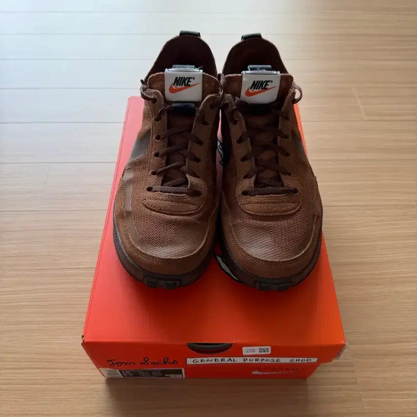 [BUNJANG] Nike Tom Sachs General Purpose Shoe Brown US 8.5 / 나이키 톰삭스 제너럴 퍼포스 슈즈 브라운 265 US 8.5