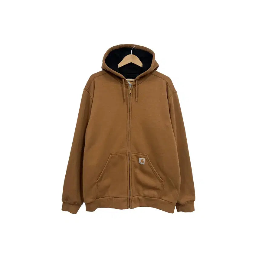 [BUNJANG] Carhartt Rain Defender Jacket Beige Hooded Zip-Up Size 95 / [95] 칼하트 레인 디펜더 된장 베이지 풀 후드집업