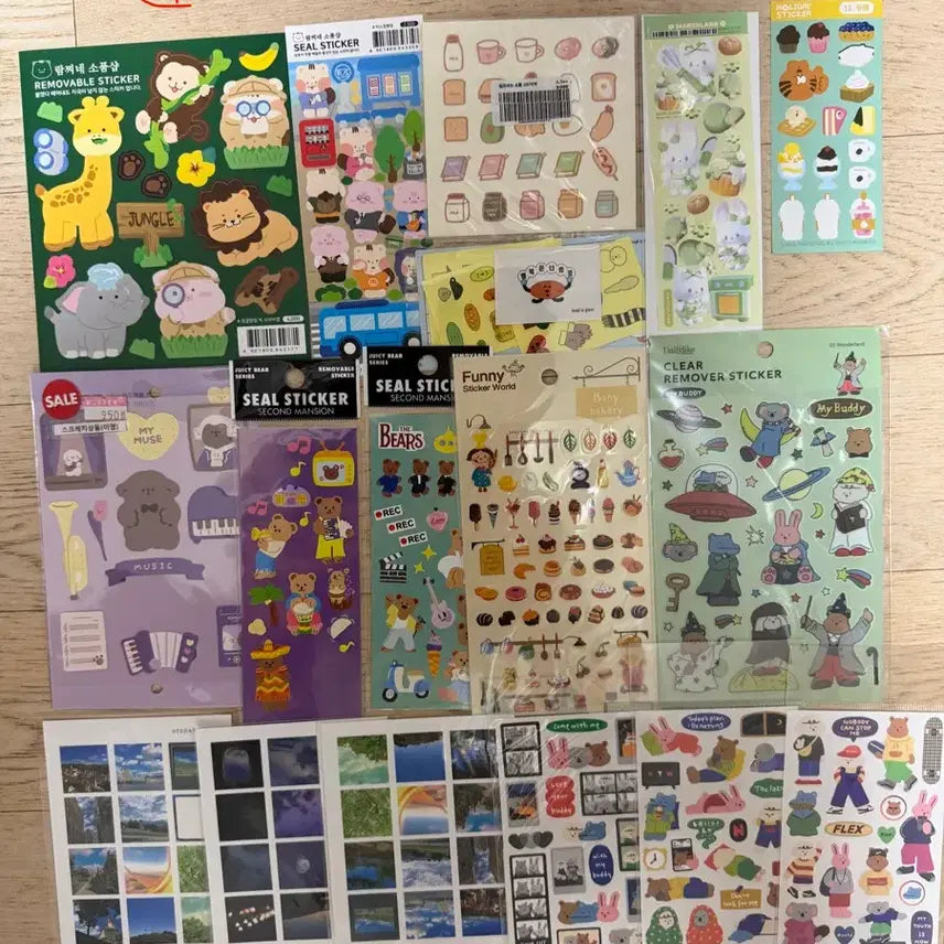 [BUNJANG] Diary Decoration Sticker Set (32 pcs) / 다꾸 스티커 모음 총 32개