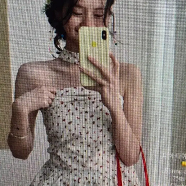 [BUNJANG] Floral Bustier Top / (해외배송)플로럴 뷔스티에 탑