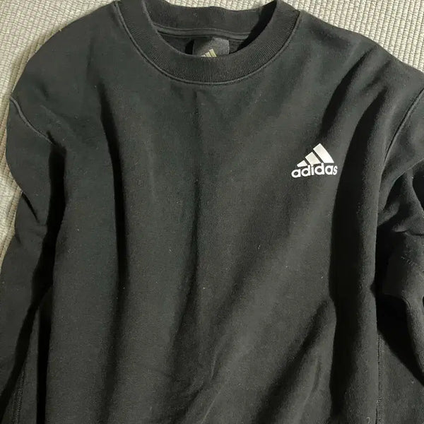 [BUNJANG] Adidas Sweatshirt Black / 아디다스 맨투맨 블랙