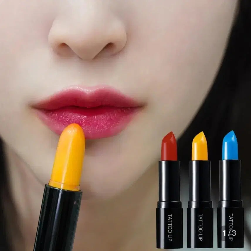 [BUNJANG] Magic Tattoo Lipstick - Blue / 타투립 립스틱(블루) 안지워지는 매직 립타투 립스틱