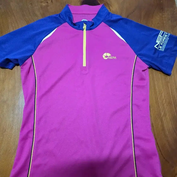 [BUNJANG] Nepa Women's Functional Short-Sleeve T-Shirt Pink/Blue / 네파 여성 기능성 반팔 티셔츠 핑크/블루