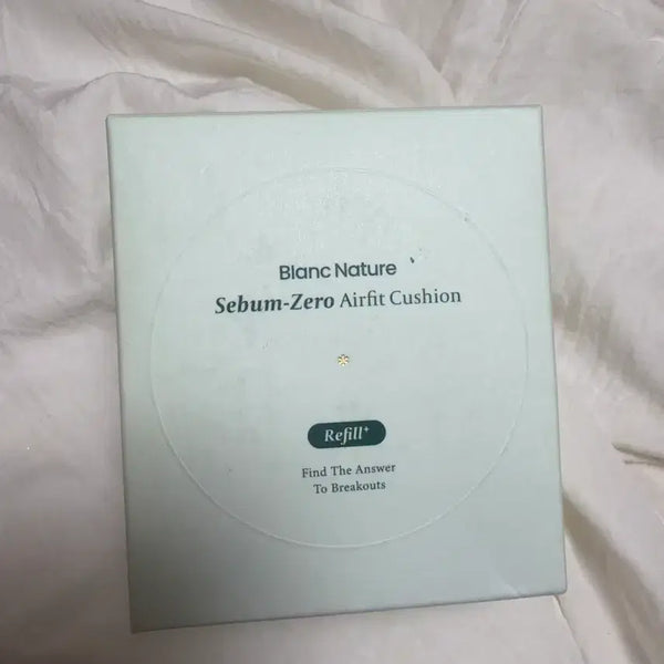 [BUNJANG] Blanc Nature Fiji Zero Air Fit Cushion SPF50+ PA++++ 21N Ivory (Set) / 블랑네이처 피지 제로 에어핏 쿠션 21 N 아이보리