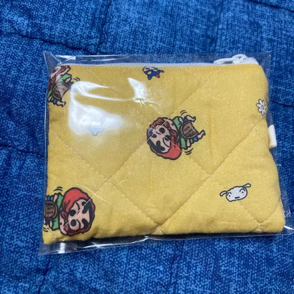 [BUNJANG] Crayon Shin-chan Handmade Zipper Wallet / 짱구 핸메 지퍼지갑