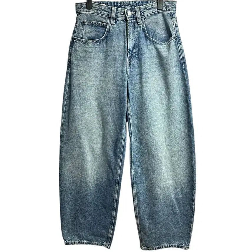 [BUNJANG] Zara Barrel Fit Curved Denim Pants / (새상품)자라 배럴핏 커브드 데님팬츠 30