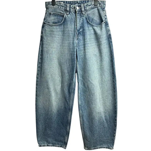 [BUNJANG] Zara Barrel Fit Curved Denim Pants / (새상품)자라 배럴핏 커브드 데님팬츠 30