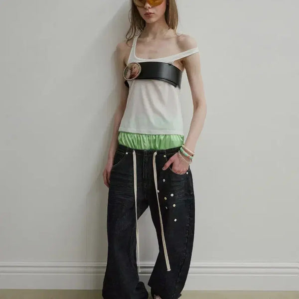 [BUNJANG] Sculptor Pill Denim Pants Indigo Blue / 스컬프터 Pill Denim Pants Indigo Blue
