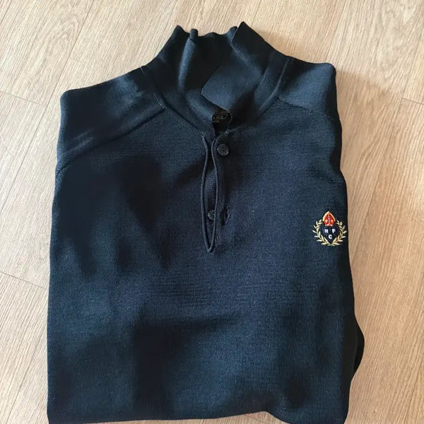 [BUNJANG] Heritage Floss Logo Embroidered Polo T-Shirt / 헤리티지플로스 카라티
