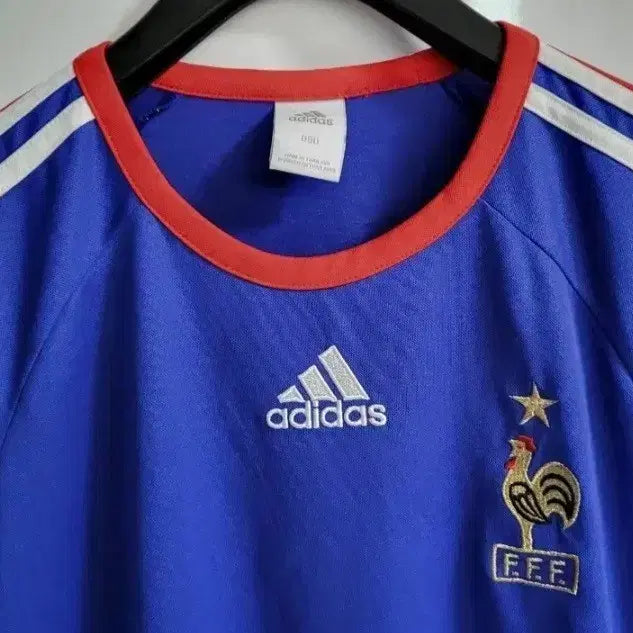 [BUNJANG] Adidas 05/06 France National Team Training Jersey Shirt / 00s 아디다스 05/06 프랑스 국대 트래이닝 저지 셔츠