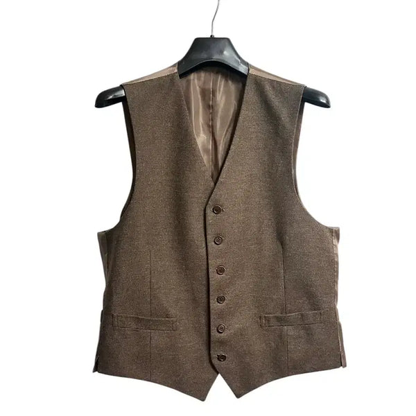 [BUNJANG] Valentino Vintage Wool Vest Brown 100 Size / 발렌티노 빈티지 울 베스트 100SIZE