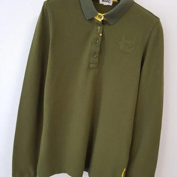 [BUNJANG] WAK Authentic Women's Golf Collar T-shirt / 왁 정품 여성 골프카라티