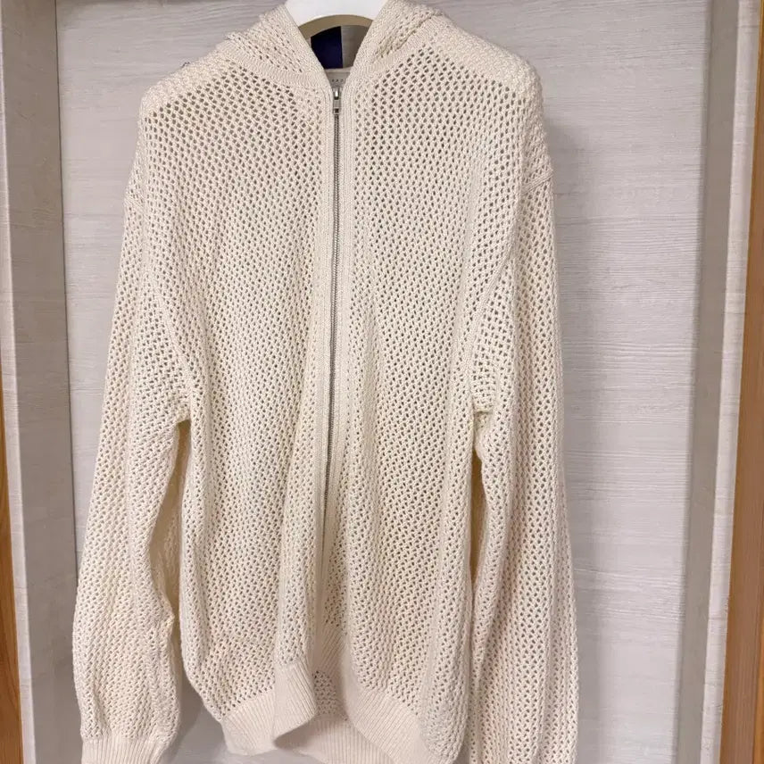 [BUNJANG] Brown Yak Waffle Half Zip-Up Hoodie / 브라운야드 와플후드집업,하프집업