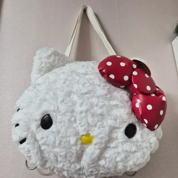 [BUNJANG] Hello Kitty Plush Face Bag / 헬로키티 가방