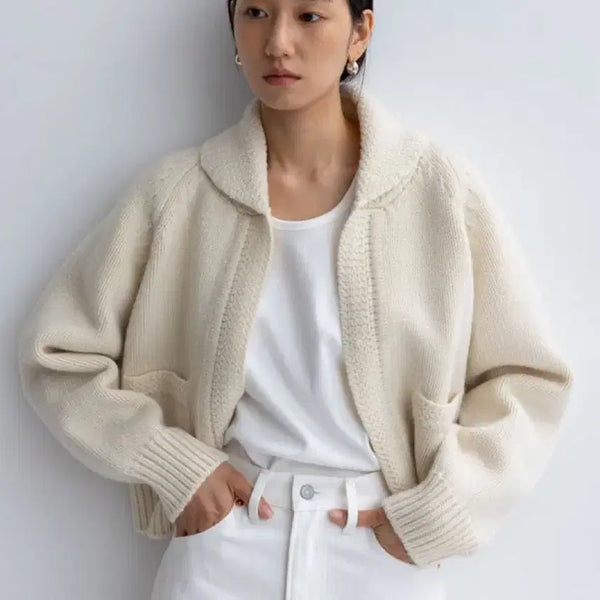 [BUNJANG] Urbanic30 Chambray Cardigan / 얼바닉30 샹베리 가디건