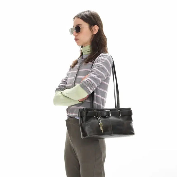 [BUNJANG] Osoi Brokcle Bag Chocolate Brown / 오소이 브로클백 초코브라운