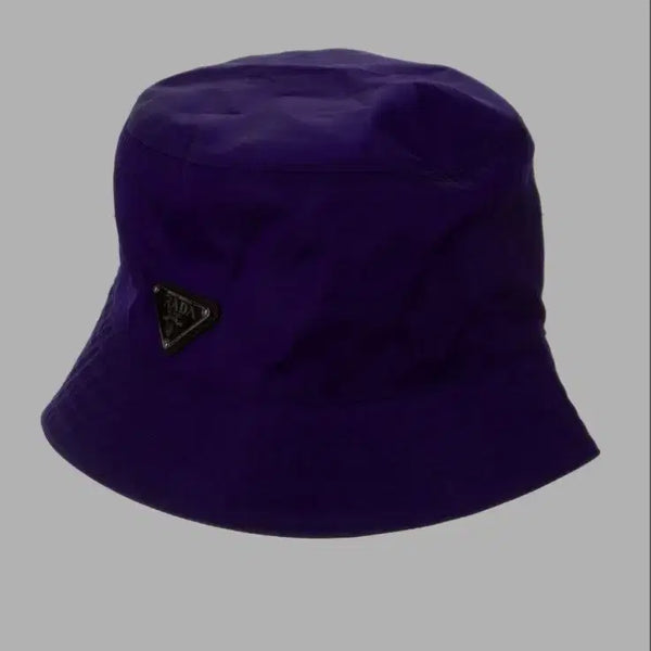 [BUNJANG] Prada Re-Nylon Bucket Hat Purple L / 프라다 리나일론 남여공용 L 퍼플 버킷햇 모자 벙거지