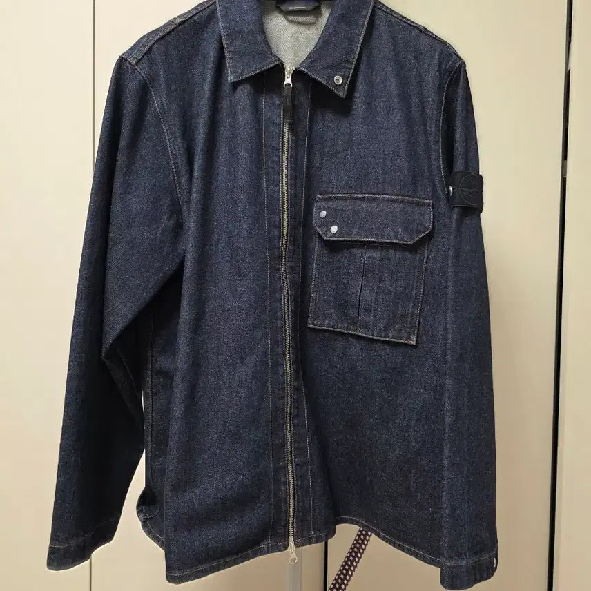 [BUNJANG] Stone Island Denim Research Jacket XXL / 스톤아일랜드 데님리서치 자켓 XXL 신품
