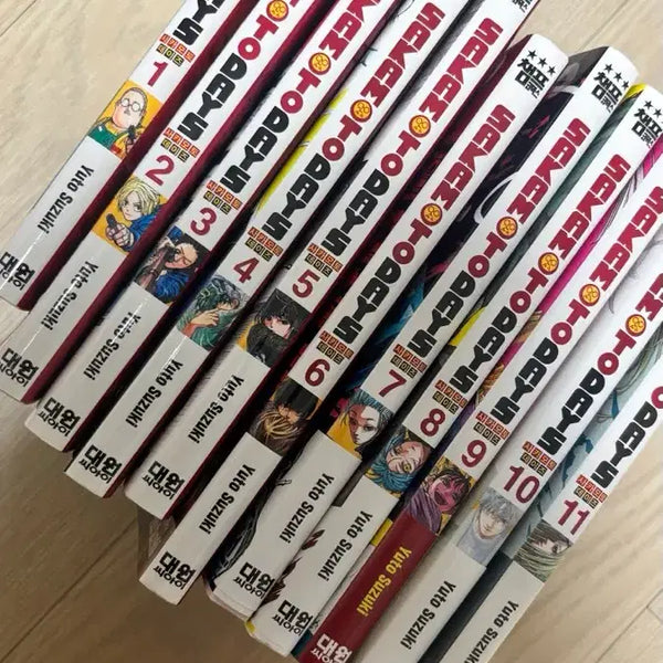 [BUNJANG] SakamoTo Days Manga Vol. 1-11 (First Edition for Vol. 7-11) / 사카모토데이즈 만화책 초판 1~11권
