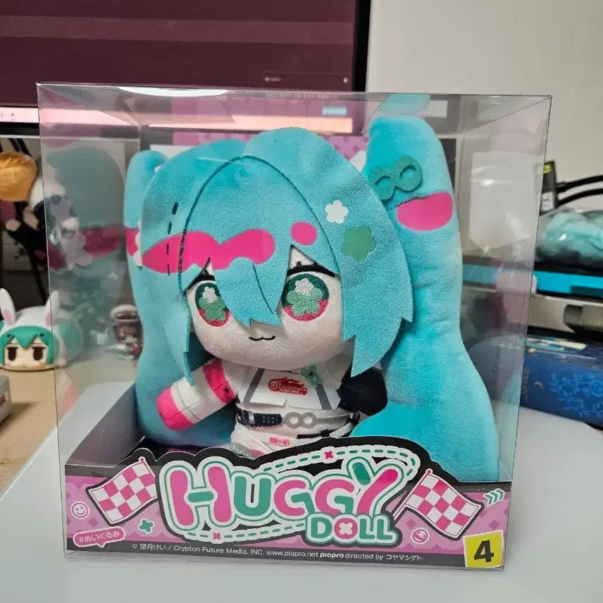 [BUNJANG] Good Smile Racing Racing Miku 2025 Hug Plush / 2025 레이싱 미쿠 허그 인형