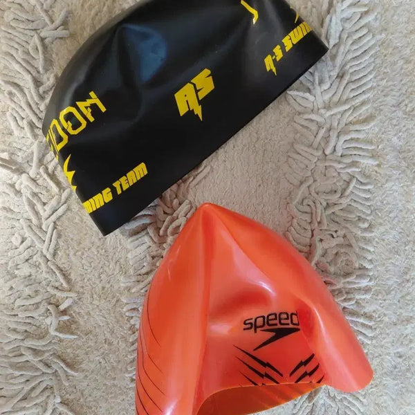 [BUNJANG] Speedo & QS Swimming Caps Set / 스피도 수영모/QS 수영모