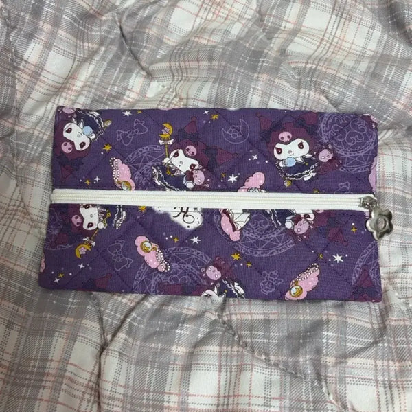 [BUNJANG] Kuromi Character Pencil Case Pouch / 쿠로미 필통 파우치