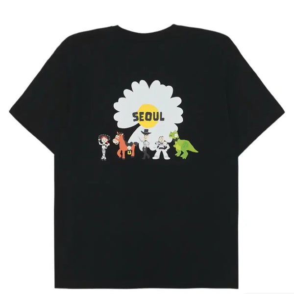 [BUNJANG] Toy Story x Peace Minus One Graphic T-Shirt Black XL / 토이스토리 피스마이너스원 반팔티 블랙 XL