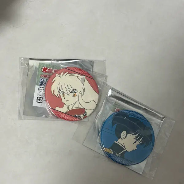 [BUNJANG] Inuyasha Original Art Can Badge Bundle Set / 이누야샤 원화 캔뱃지 일괄