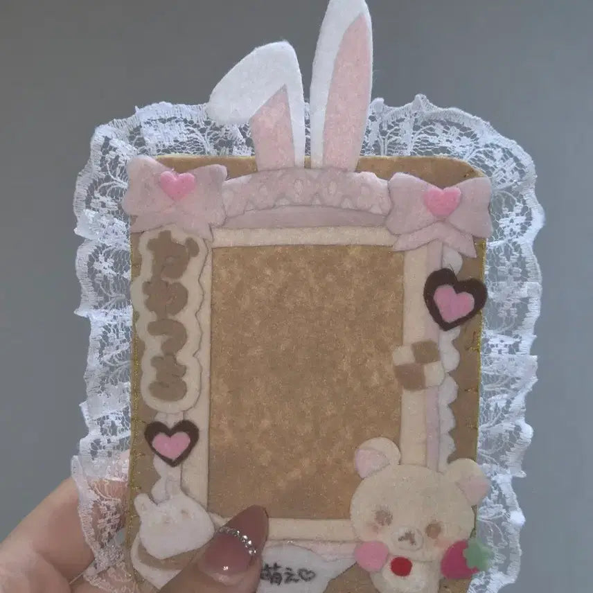 [BUNJANG] Rilakkuma Handmade Photocard Holder / 코리락쿠마 수제 포카홀더 아이돌 굿즈 애니