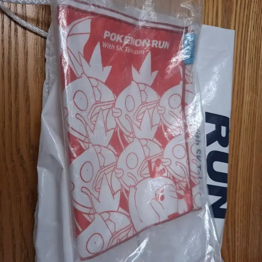 [BUNJANG] Pokemon Run 2026 Magikarp Marathon Headband + Eco Bag / 2026 포켓몬런 잉어킹마라톤 두건+에코백
