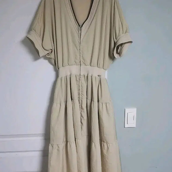 [BUNJANG] TIME 2021 Neutral Color Long Dress / 타임(2021) 롱원피스 팔아요