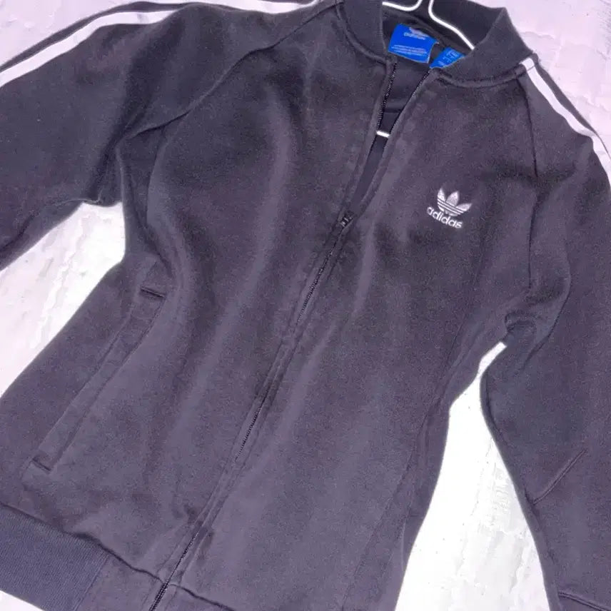 [BUNJANG] Adidas Three-Stripes Track Top Jersey / 아디다스 삼선 트랙탑 져지