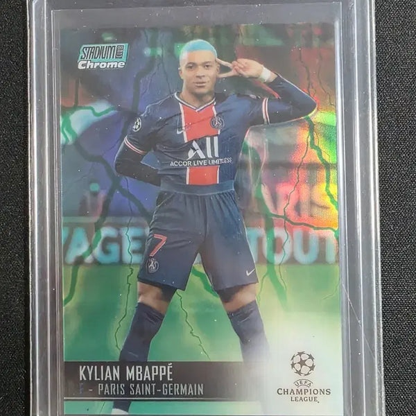 [BUNJANG] Stadium Club Kylian Mbappé Limited Edition 150 Card (A-Grade) / 스타디움 크롬 킬리안 음바페 150한정 상태 A급