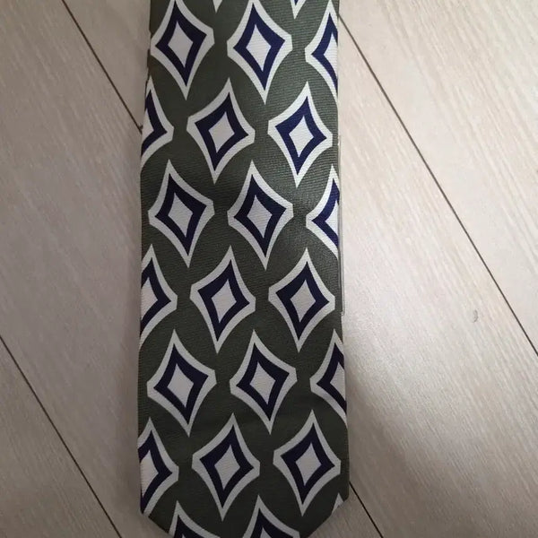 [BUNJANG] Cambridge Members Silk Necktie (New) / 캠브리지 멤버스 실크 넥타이(새상품)