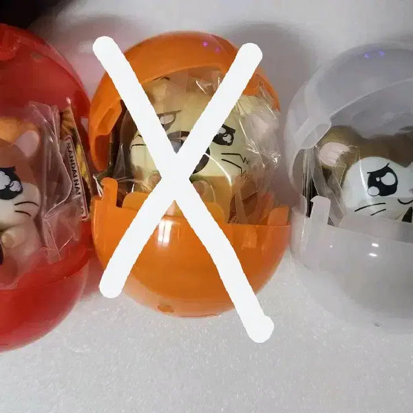 [BUNJANG] Hamtaro Gacha Figure Set (Parts 1 & 2) / 방가방가햄토리 마치보케1,2탄 가챠 일괄