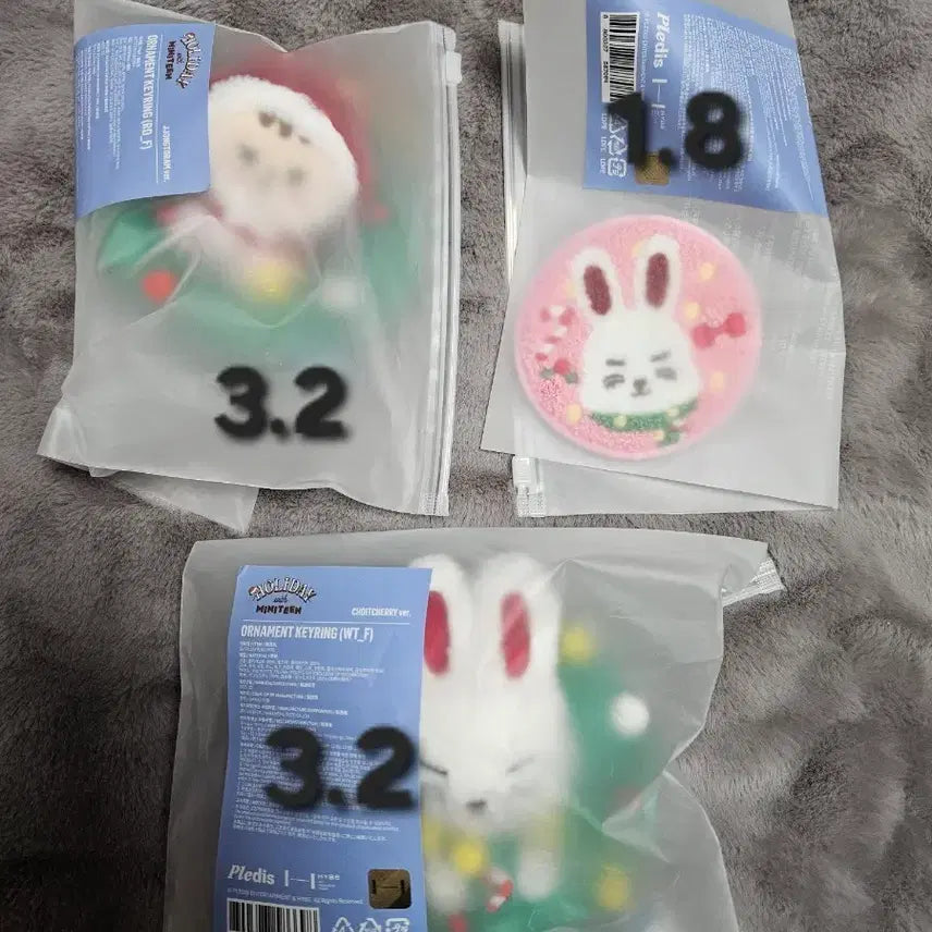 [BUNJANG] SEVENTEEN Mini Teen Choi Cherry Jjongtoraam S.Coups Jeonghan Doll Coaster / 세븐틴 미니틴 쵯체리 쫑토람 에스쿱스 정한 인형 코스터 양도 판매