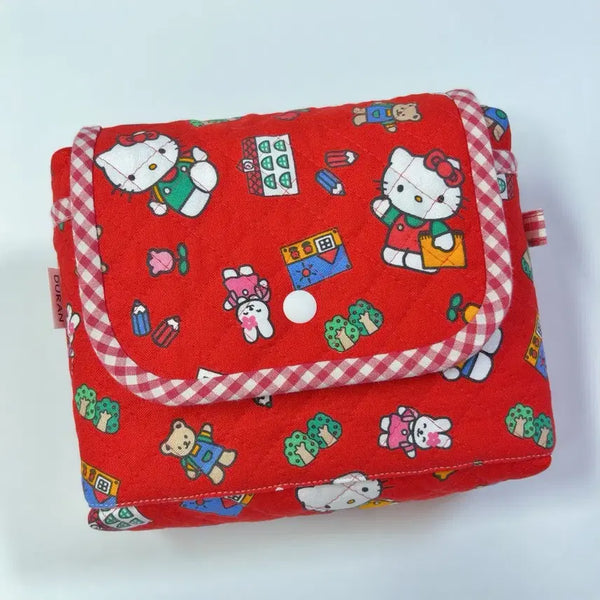 [BUNJANG] Classic Hello Kitty Custom Square Pouch / 고전헬로키티 파우치 주문제작 사각파우치