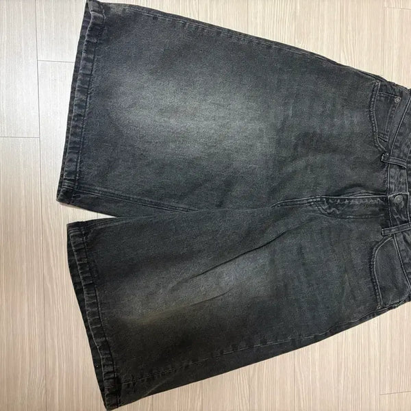 [BUNJANG] SPAO Bermuda Denim Bermuda Shorts / 스파오 버뮤다 청 데님 버뮤다팬츠