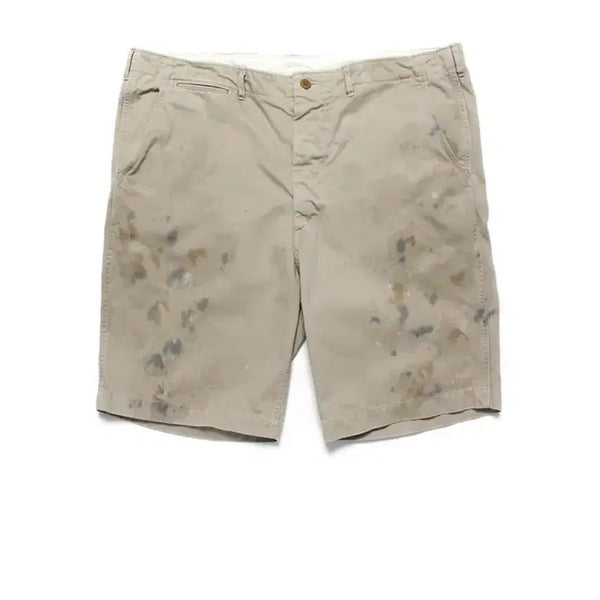 [BUNJANG] BOWWOW BEAMS Chino Shorts Beige L / BOWWOW BEAMS CHINO SHORTS L 바우와우 더스티