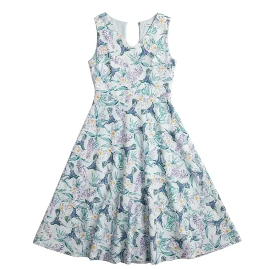 [BUNJANG] M:SENSE Sleeveless Long Dress - Cool Tone / 여성85/ 미센스 쿨톤 민소매 롱원피스 빈티지킹