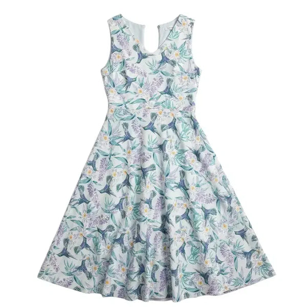 [BUNJANG] M:SENSE Sleeveless Long Dress - Cool Tone / 여성85/ 미센스 쿨톤 민소매 롱원피스 빈티지킹