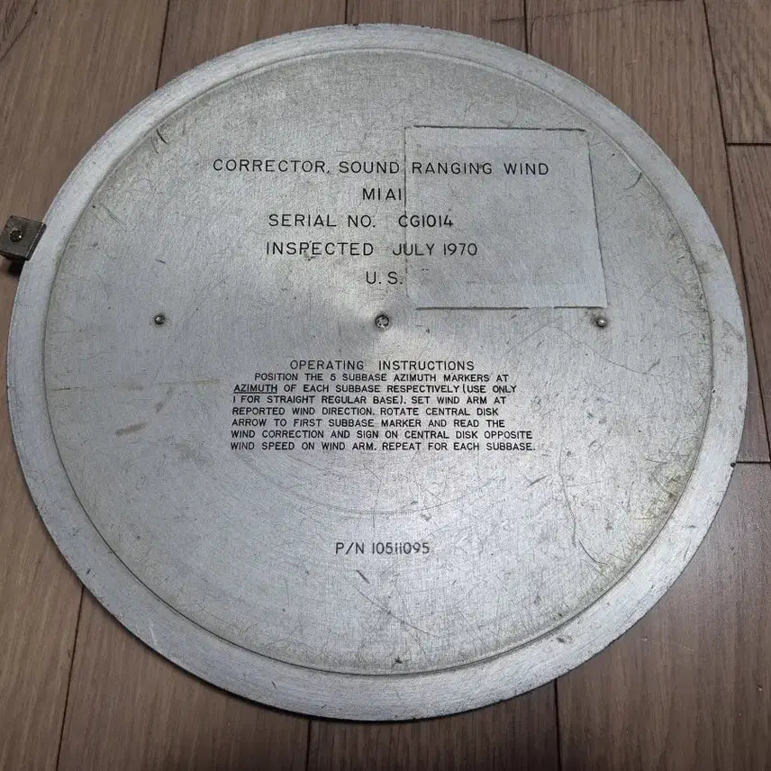 [BUNJANG] US Military Sound Ranging Wind Corrector / 미군 소품