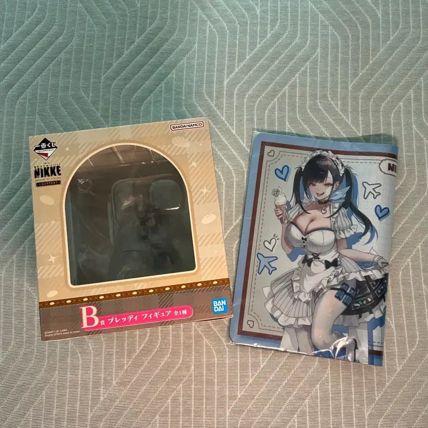 [BUNJANG] Goddess of Victory: Nikke Chapter 7 Ichiban Kuji B Prize Brady Figure & F Prize Sora Desk Mat Bundle / 택포4.5)승리의 여신 니케 챕터 7 B상 + F상