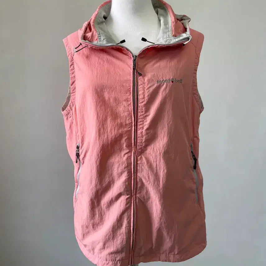 [BUNJANG] Montbell Vintage Pink Vest L / Montbell 빈티지 몽벨 핑크 베스트