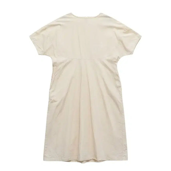 [BUNJANG] XIAN Women's Relaxed Fit Long T-Shirt Dress Vintage / 여성F/ XIAN 바스락 반팔 롱원피스 오버핏 빈티지킹