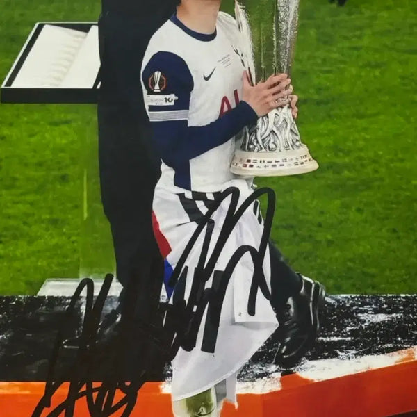 [BUNJANG] Son Heung-min Autographed Photocard / 급처 손흥민 친필 싸인 포토