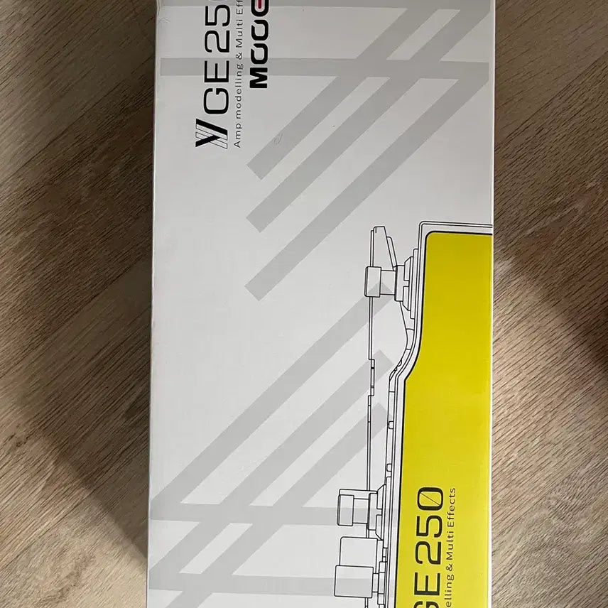 [BUNJANG] Mooer GE250 Amp Simulator Multi-Effects Pedal Full Set / 무어 GE250 앰프 시뮬레이션 멀티이펙터 풀책