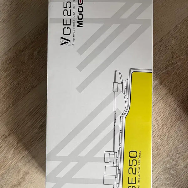 [BUNJANG] Mooer GE250 Amp Simulator Multi-Effects Pedal Full Set / 무어 GE250 앰프 시뮬레이션 멀티이펙터 풀책