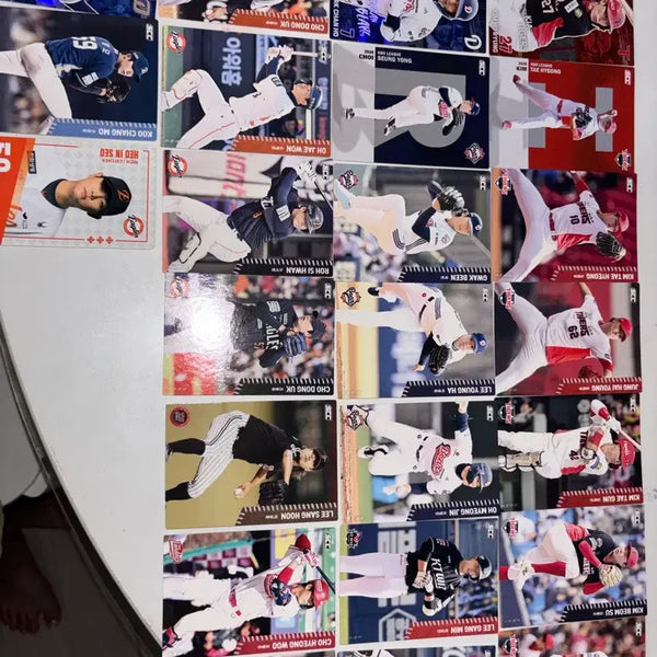 [BUNJANG] KBO Baseball Player Card Bundle Set / Kbo 구단별 야구 선수 카드 일괄